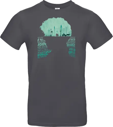 Sherlock BBC - London Silhouette 221B Baker Street