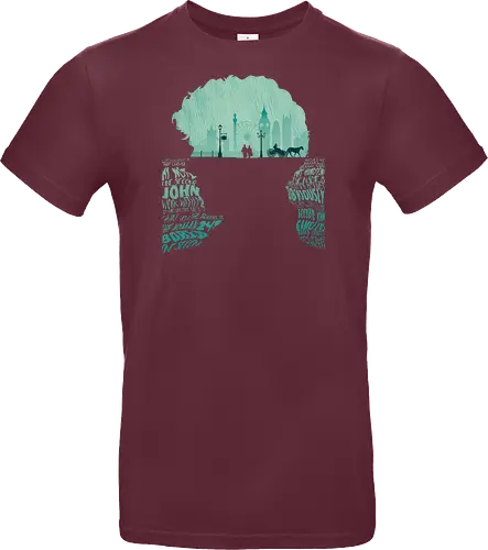 Sherlock BBC - London Silhouette 221B Baker Street