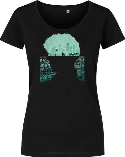 Sherlock BBC - London Silhouette 221B Baker Street