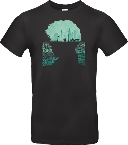 Sherlock BBC - London Silhouette 221B Baker Street