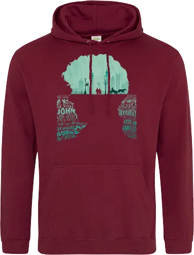 Sherlock BBC - London Silhouette 221B Baker Street