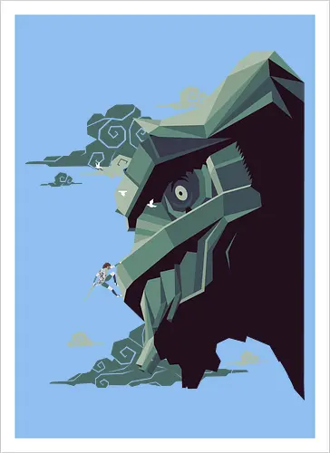 Shadow of the Colossus - Wander vs Epischer Koloss