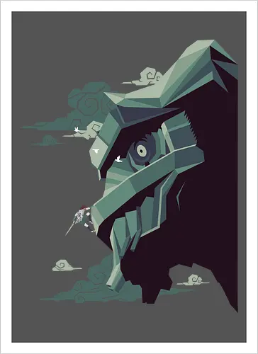 Shadow of the Colossus - Wander vs Epischer Koloss