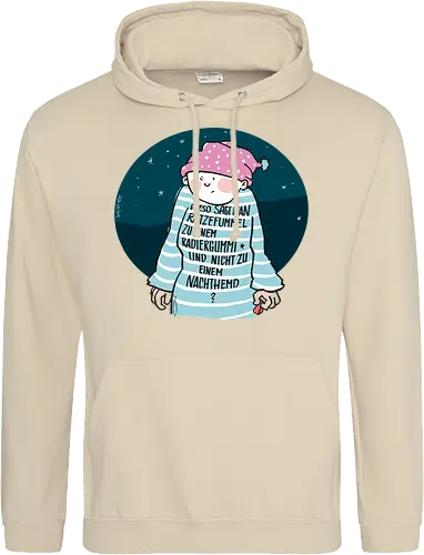 Ratzefummel - Ringelpulliweisheit, Ringelpulli, Spruch, Weisheit, Lebensweisheit, handgezeichnet, Augeanhirn - Standard Hoodie