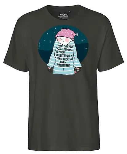 Ratzefummel - Ringelpulliweisheit, Ringelpulli, Spruch, Weisheit, Lebensweisheit, handgezeichnet, Augeanhirn - Fairtrade T-Shirt