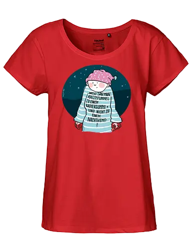 Ratzefummel - Ringelpulliweisheit, Ringelpulli, Spruch, Weisheit, Lebensweisheit, handgezeichnet, Augeanhirn - Fairtrade Girl Shirt