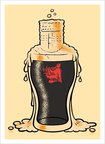 Black Knight Pub House Beer