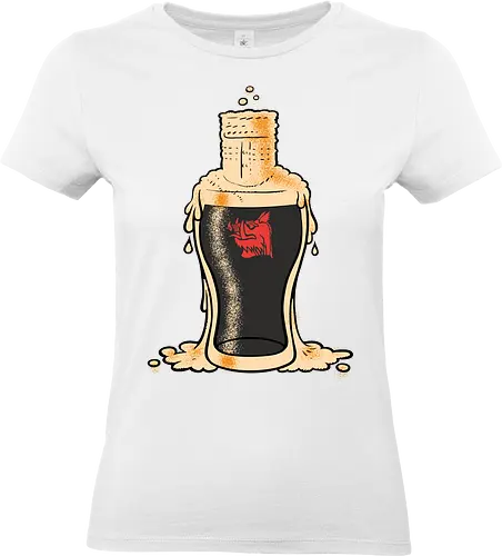 Black Knight Pub House Beer - Beer, Monty Python, The Black Knight, Pub - Standard T-Shirt (Frauen)