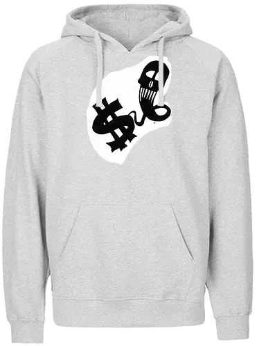 Money makes the world go 'round - Geld, Tod, Money, Death, Techbros - Fairtrade Hoodie