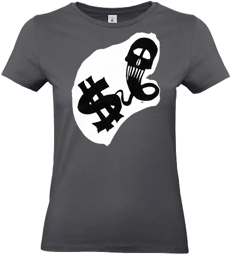 Money makes the world go 'round - Geld, Tod, Money, Death, Techbros - Standard T-Shirt (Frauen)