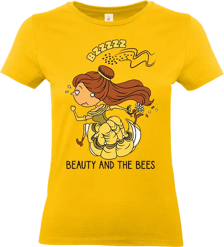 Beauty and the Bees - Movie, Bee, Beauty and the Beast - Standard T-Shirt (Frauen)