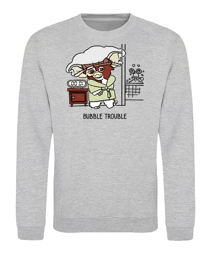 Bubble Trouble - Gremlins, Bath, Movie - Sweatshirt