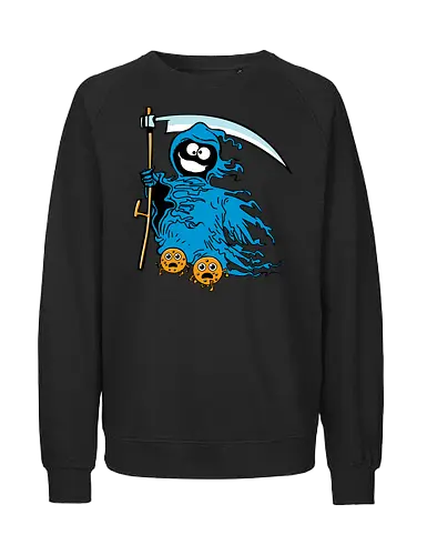Cookie Reaper - Cookie Monster, Cookie, Reaper - Fairtrade Sweatshirt