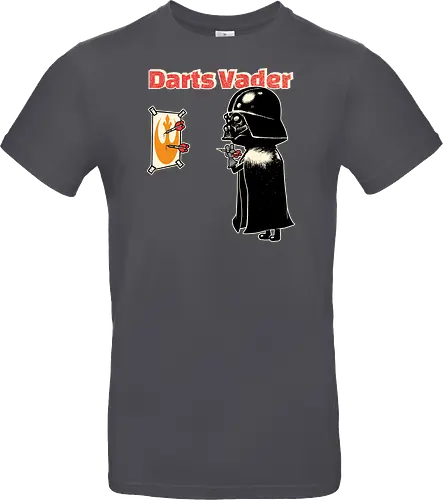 Darts Vader - Space Opera, Villain, Darts - Standard T-Shirt
