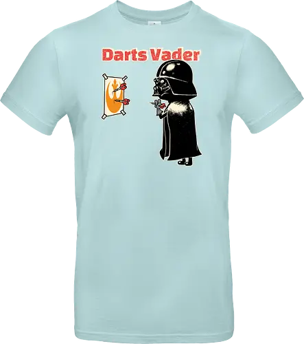 Darts Vader - Space Opera, Villain, Darts - Standard T-Shirt