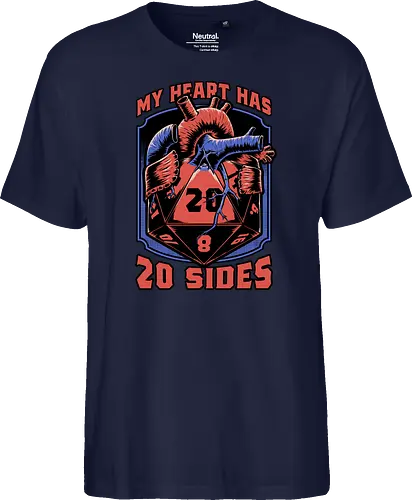 RPG d20 Dice Heart