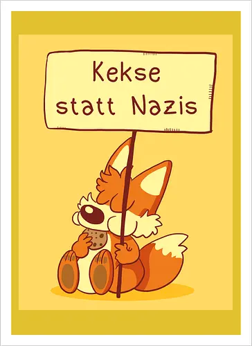 Kekse statt Nazis (mit Background)