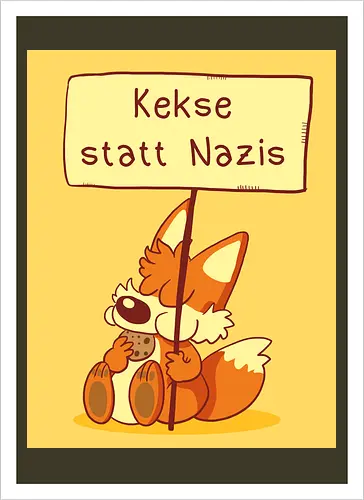 Kekse statt Nazis (mit Background)