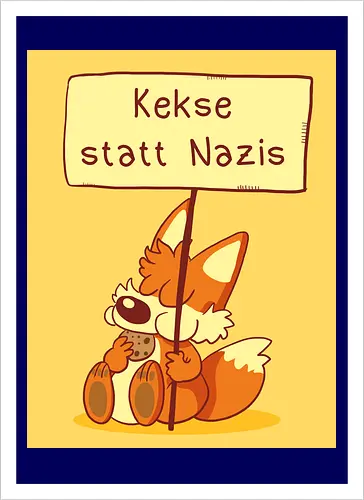 Kekse statt Nazis (mit Background)