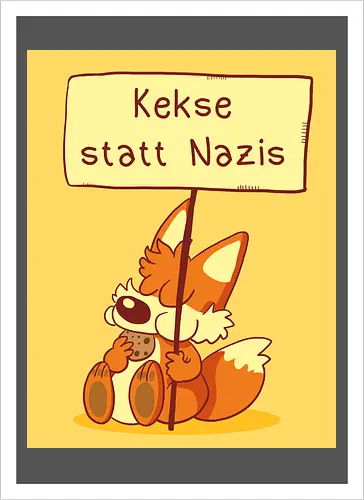 Kekse statt Nazis (mit Background)