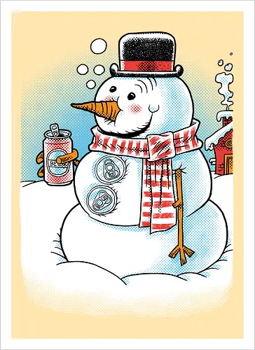 Cold Beer and Cool Buttons