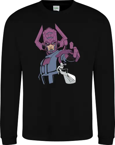 World Eater Cosmic Overlord Minimalist Comic Graphic