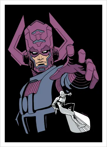 World Eater Cosmic Overlord Minimalist Comic Graphic