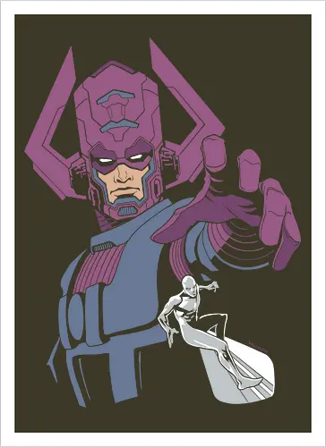 World Eater Cosmic Overlord Minimalist Comic Graphic