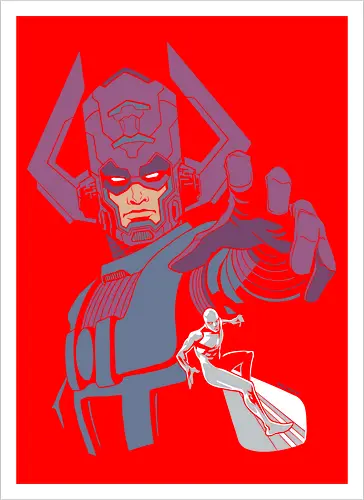 World Eater Cosmic Overlord Minimalist Comic Graphic