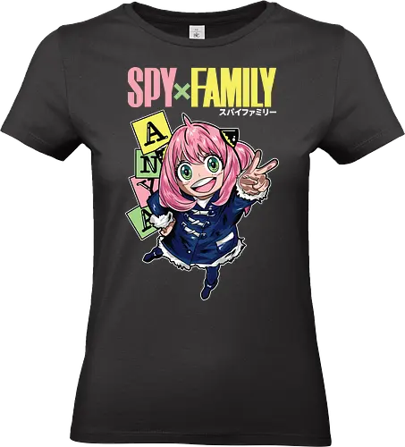 Anya Spy - spy x family, anya forger, anime girl, kawaii anime, telepath girl, cute anime, comedy anime, manga anime, anime art - Standard T-Shirt (Frauen)
