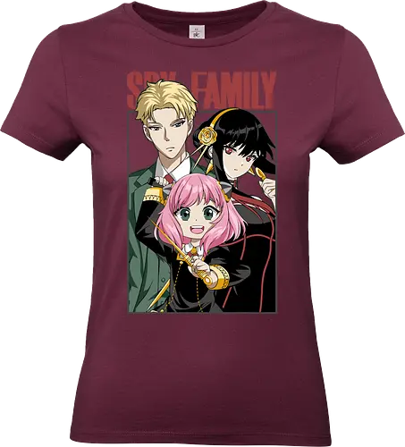 Spy x Family - forger family, action comedy anime, spy anime, manga anime, japanese anime, anime art, otaku style, spy x family, anime series - Standard T-Shirt (Frauen)