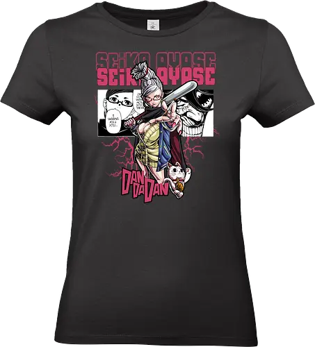 Seiko Ayase - dandadan, seiko ayase, spirit medium, supernatural anime, anime woman, manga anime, japanese anime, anime art, occult anime - Standard T-Shirt (Frauen)