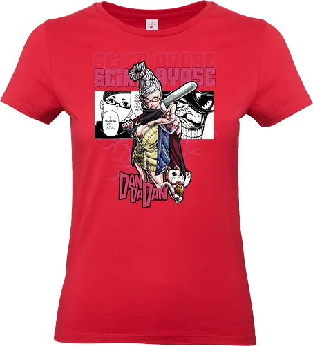 Seiko Ayase - dandadan, seiko ayase, spirit medium, supernatural anime, anime woman, manga anime, japanese anime, anime art, occult anime - Standard T-Shirt (Frauen)