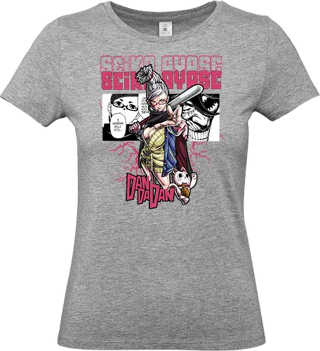 Seiko Ayase - dandadan, seiko ayase, spirit medium, supernatural anime, anime woman, manga anime, japanese anime, anime art, occult anime - Standard T-Shirt (Frauen)