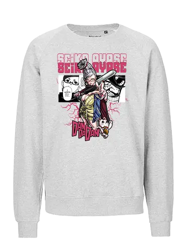 Seiko Ayase - dandadan, seiko ayase, spirit medium, supernatural anime, anime woman, manga anime, japanese anime, anime art, occult anime - Fairtrade Sweatshirt