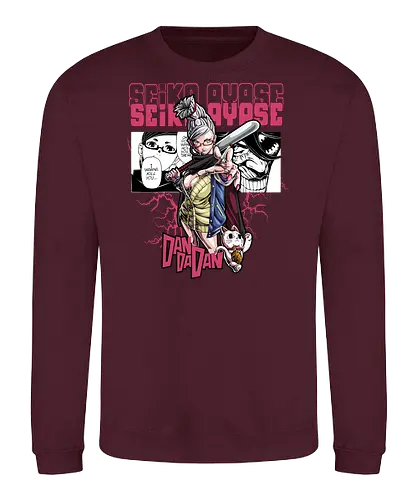 Seiko Ayase - dandadan, seiko ayase, spirit medium, supernatural anime, anime woman, manga anime, japanese anime, anime art, occult anime - Sweatshirt