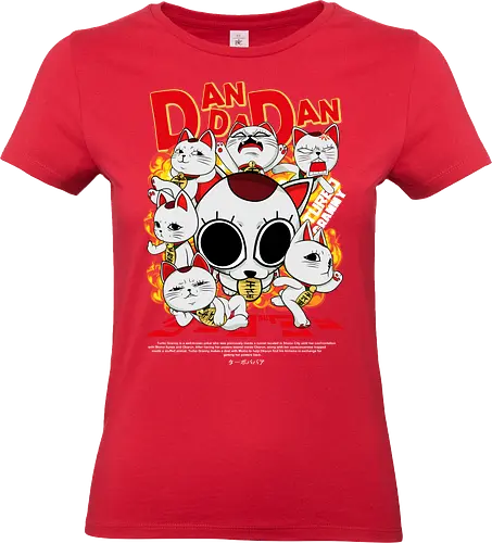 Turbo Granny - dandadan, turbo granny, turbo cat, yokai spirit, creepy cute, supernatural anime, manga anime, japanese anime, anime art - Standard T-Shirt (Frauen)