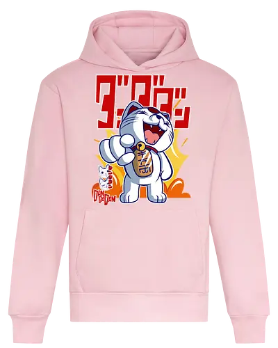 Turbo Cat - dandadan, possessed cat, urban legend, yokai anime, horror comedy anime, manga anime, japanese anime, anime illustration - Heavyweight Hoodie