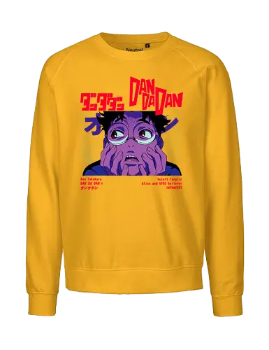 Ken Takakura (Okarun) - dandadan, ken takakura, okarun, anime boy, supernatural powers, manga anime, japanese anime, anime art, sci fi anime - Fairtrade Sweatshirt