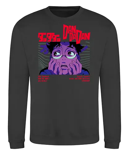 Ken Takakura (Okarun) - dandadan, ken takakura, okarun, anime boy, supernatural powers, manga anime, japanese anime, anime art, sci fi anime - Sweatshirt