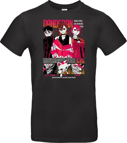 Dandadan - dandadan, paranormal anime, alien invasion, yokai battle, sci fi horror, action comedy manga, supernatural duo, japanese manga series, anime illustration - Standard T-Shirt
