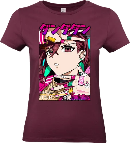 Momo Ayase – Paranormal Battle Queen - dandadan, momo ayase, paranormal fighter, yokai battle, action comedy anime, strong anime girl, manga anime, japanese animation, anime illustration - Standard T-Shirt (Frauen)