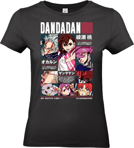 Dandadan – Paranormal Chaos & Alien Mayhem - japanese manga series, anime art, dandadan, supernatural anime, alien invasion, yokai spirits, occult battles, action comedy manga, sci fi anime - Standard T-Shirt (Frauen)