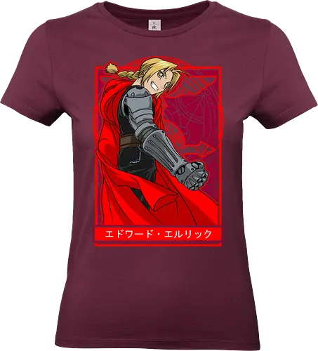 Edward Full Metal - ullmetal alchemist, edward elric, fullmetal alchemist brotherhood, state alchemist, anime hero, shonen anime, manga anime, japanese anime, anime art - Standard T-Shirt (Frauen)