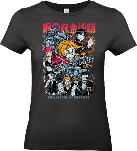 Alchemist Anime - fullmetal alchemist brotherhood, alchemy circle, fantasy adventure anime, classic shonen, manga adaptation, japanese animation, anime illustration, anime aesthetic - Standard T-Shirt (Frauen)
