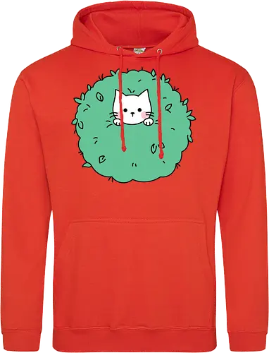 Gatito Lindo en un Arbusto