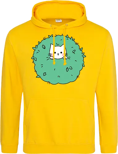 Gatito Lindo en un Arbusto