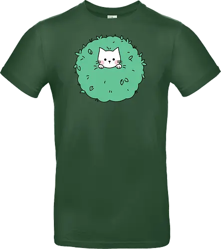 Gatito Lindo en un Arbusto