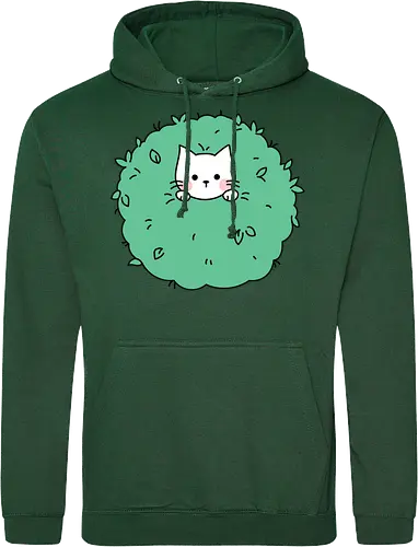 Gatito Lindo en un Arbusto