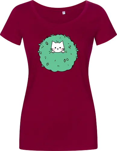 Gatito Lindo en un Arbusto